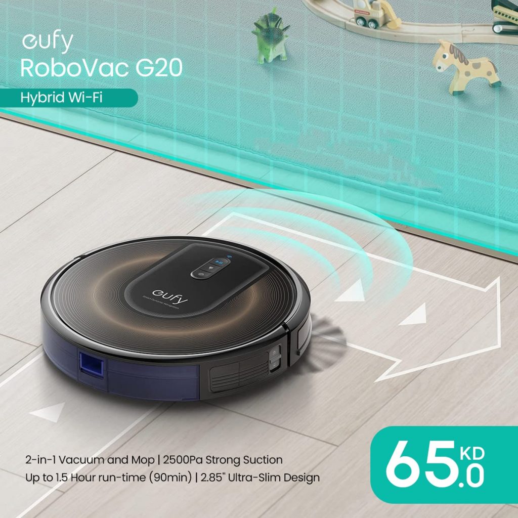 Eufy RoboVac G20 Hybrid Wi-Fi
