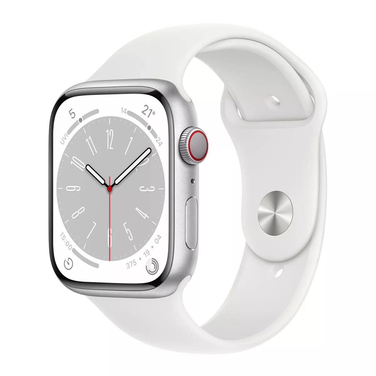 APPLE WATCH SERIES 8 45MM CELL SILVER