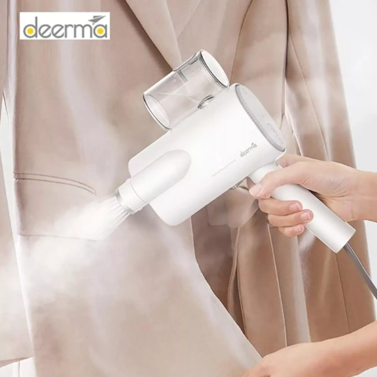 Buy Deerma Portable Steam Ironing Machine Foldable HS007 in Kuwait
