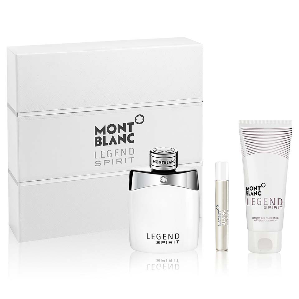 Mont Blanc Legend Spirit Pour Homme For Men Perfume Set, 100 ml