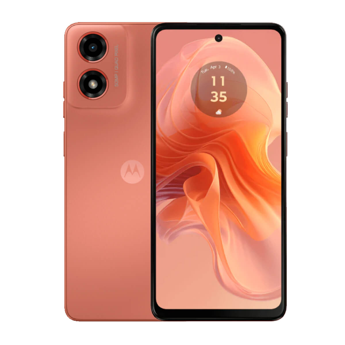 Motorola Moto G04s (4GB RAM + 128GB Memory) - Sunrise Orange