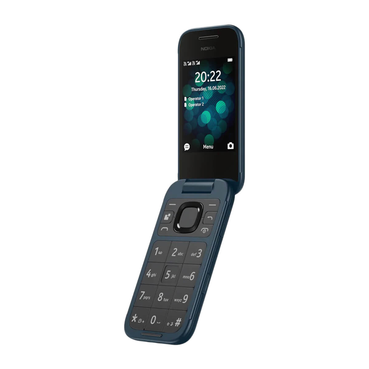 Nokia 2660 Flip Dual SIM Phone - Blue