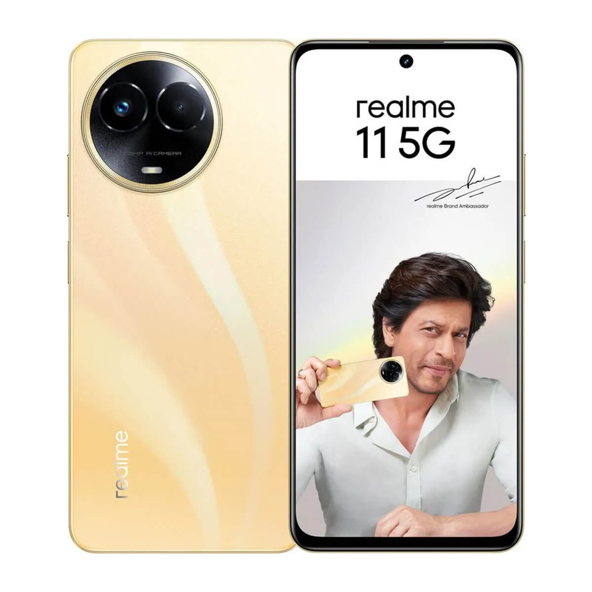 Realme 11 5G (8GB RAM + 256GB Memory) - Glory Gold