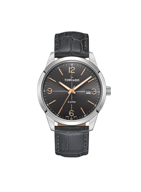Tornado Classic Men's 2315 Movement Watch, Analog Display and