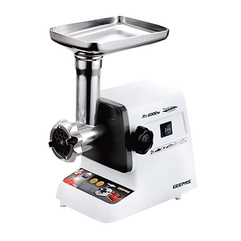 Buy Geepas Meat Grinder, Reverse Function GMG767 in Kuwait