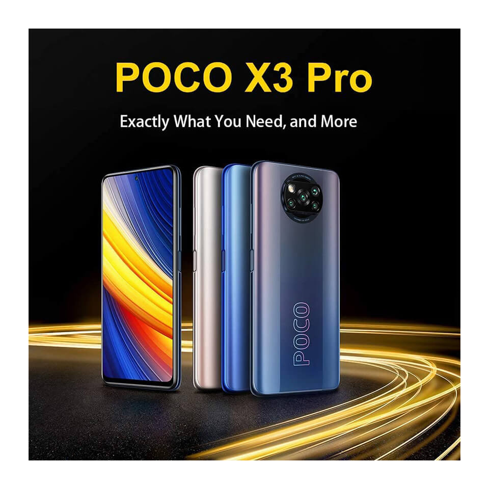 Poco X3 Pro 8GB RAM + 256GB Memory - Phantom Black