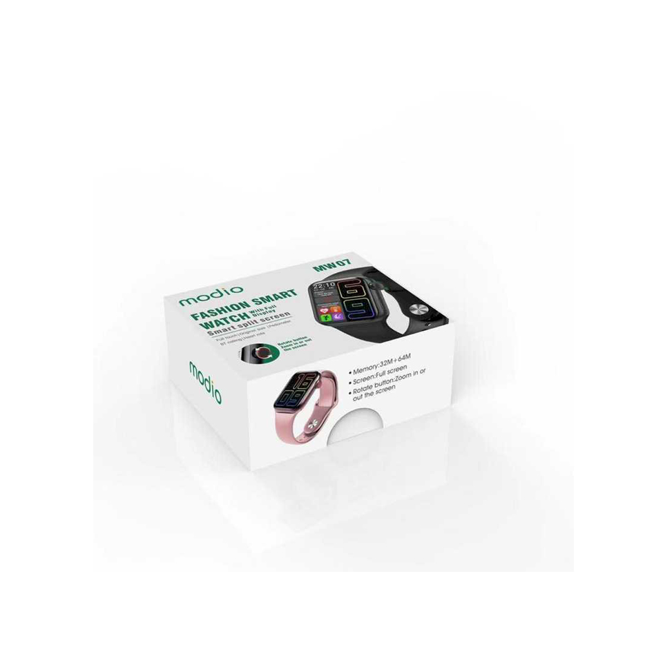 Buy Modio Fashion Smart Watch MW07 Full Display Black in Kuwait