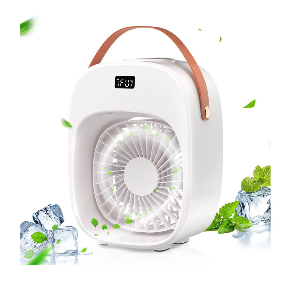 Buy HUMIDIFICATION COOLING FAN D18 Rechargeable Battery, Personal Air