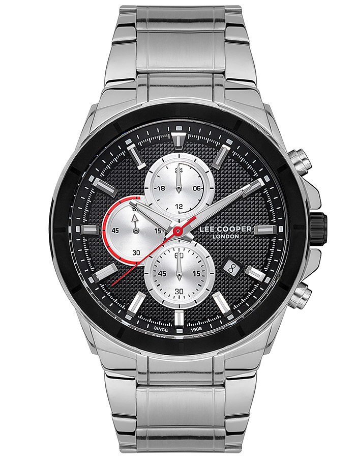 Buy LEE COOPER Men's Chronograph Black Dial Watch - LC07172.350 in Kuwait