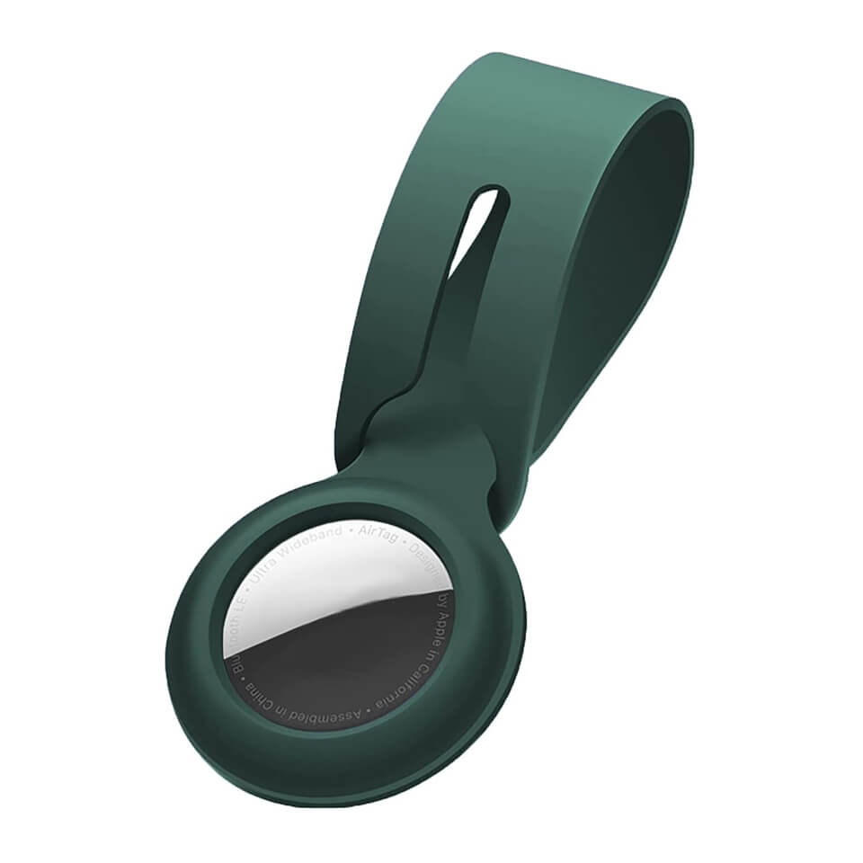 Buy HDCI AirTag Keychain Holder Green in Kuwait