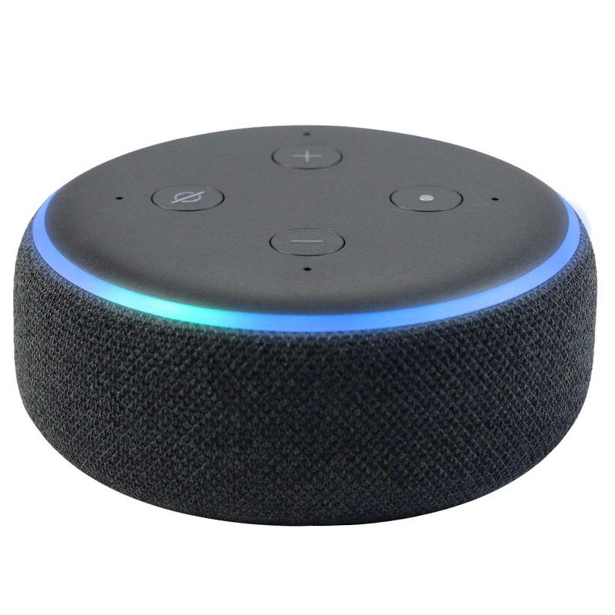 Buy Amazon Echo Dot 3rd Gen Smart Speaker with Alexa Black in Kuwait