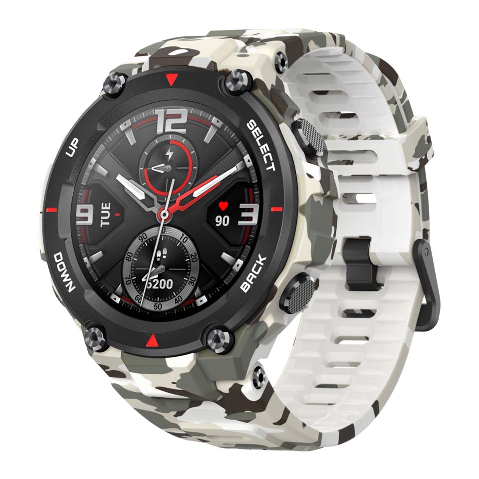 Amazfit T-Rex Smartwatch - Camo Green Amazfit T-Rex Smartwatch - Camo Green