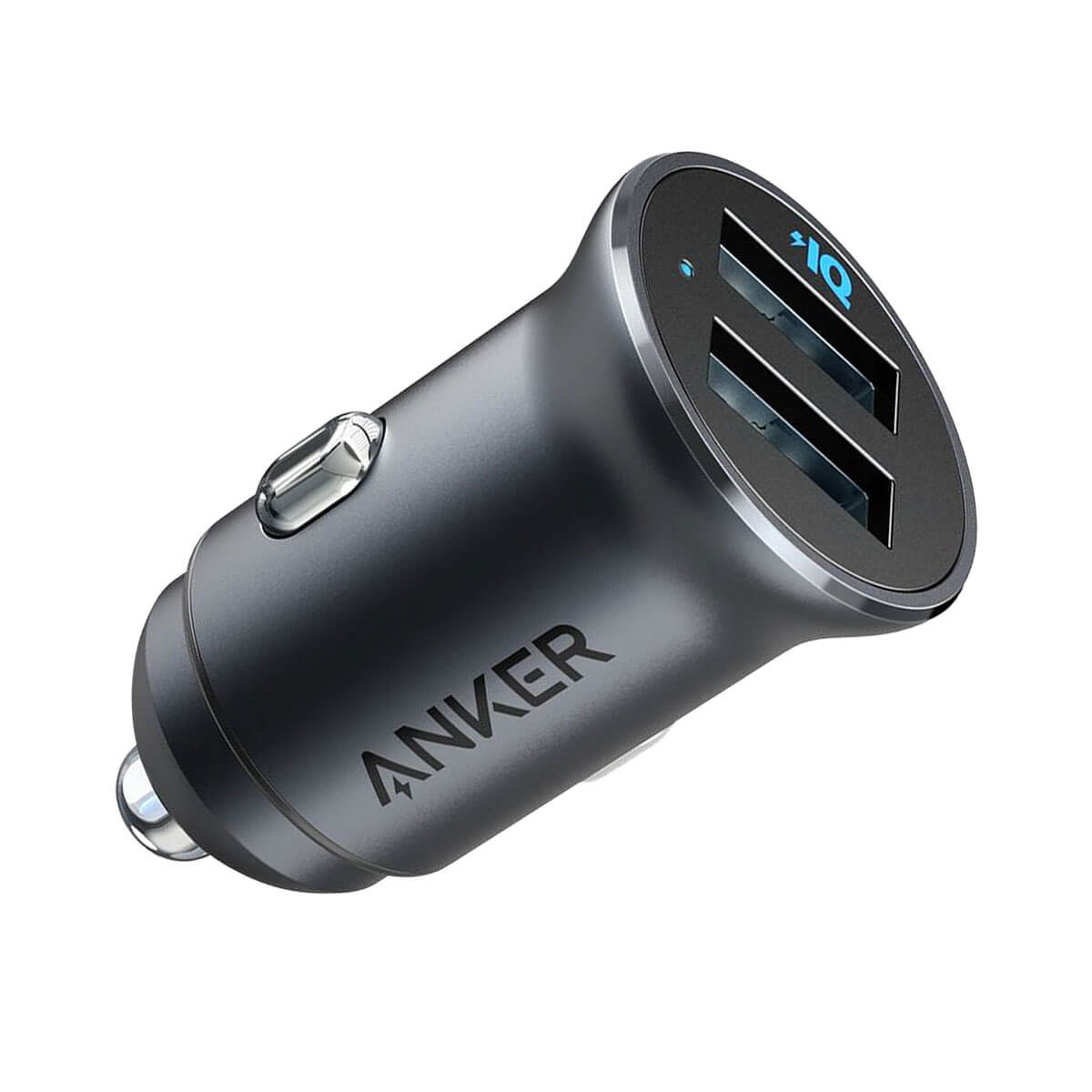 Anker PowerDrive 2 Alloy 24W Car Charger (A2727H12) - Black