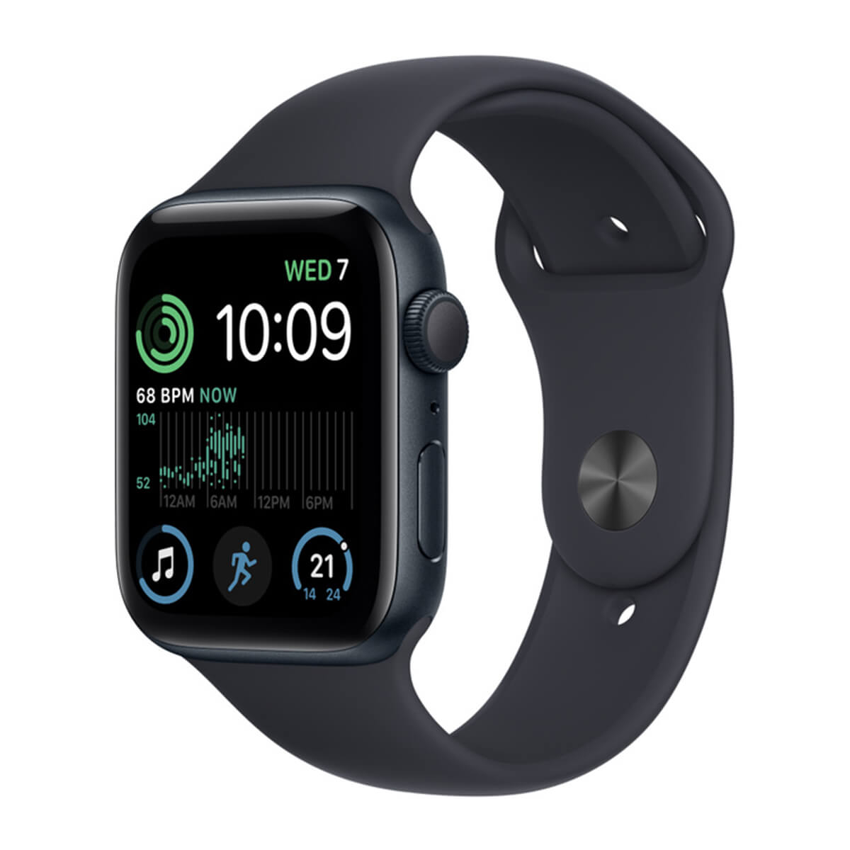 Apple Watch SE 2nd Gen 40mm (GPS) Midnight Aluminum Case Midnight