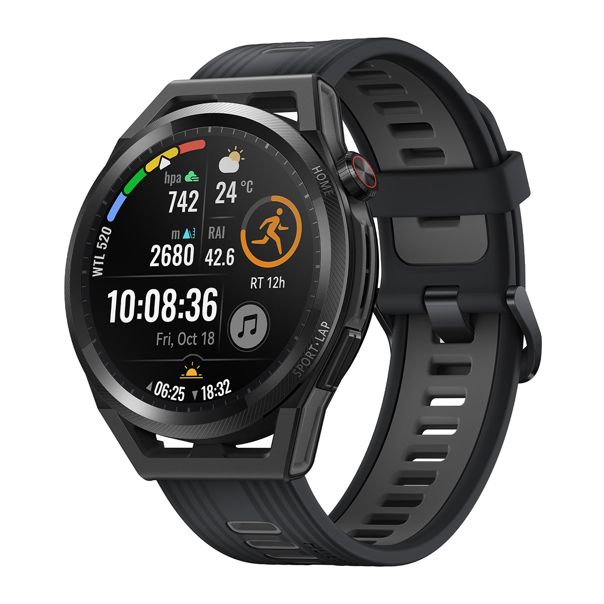 Buy Huawei Watch GT Runner Smartwatch Black in Kuwait