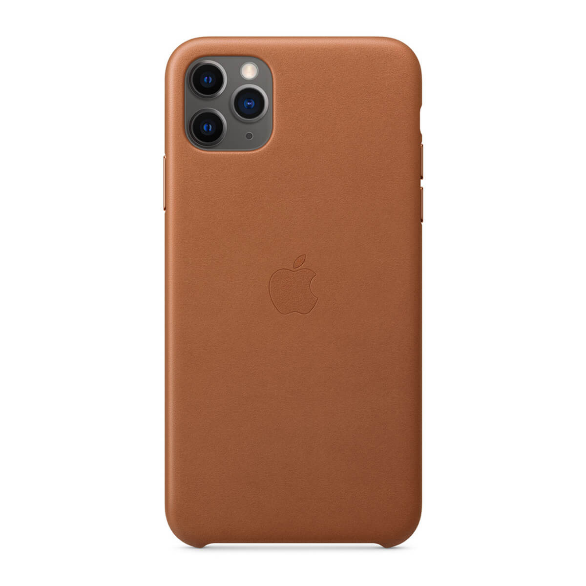 Apple iPhone 11 Pro Max Leather Case - Saddle Brown