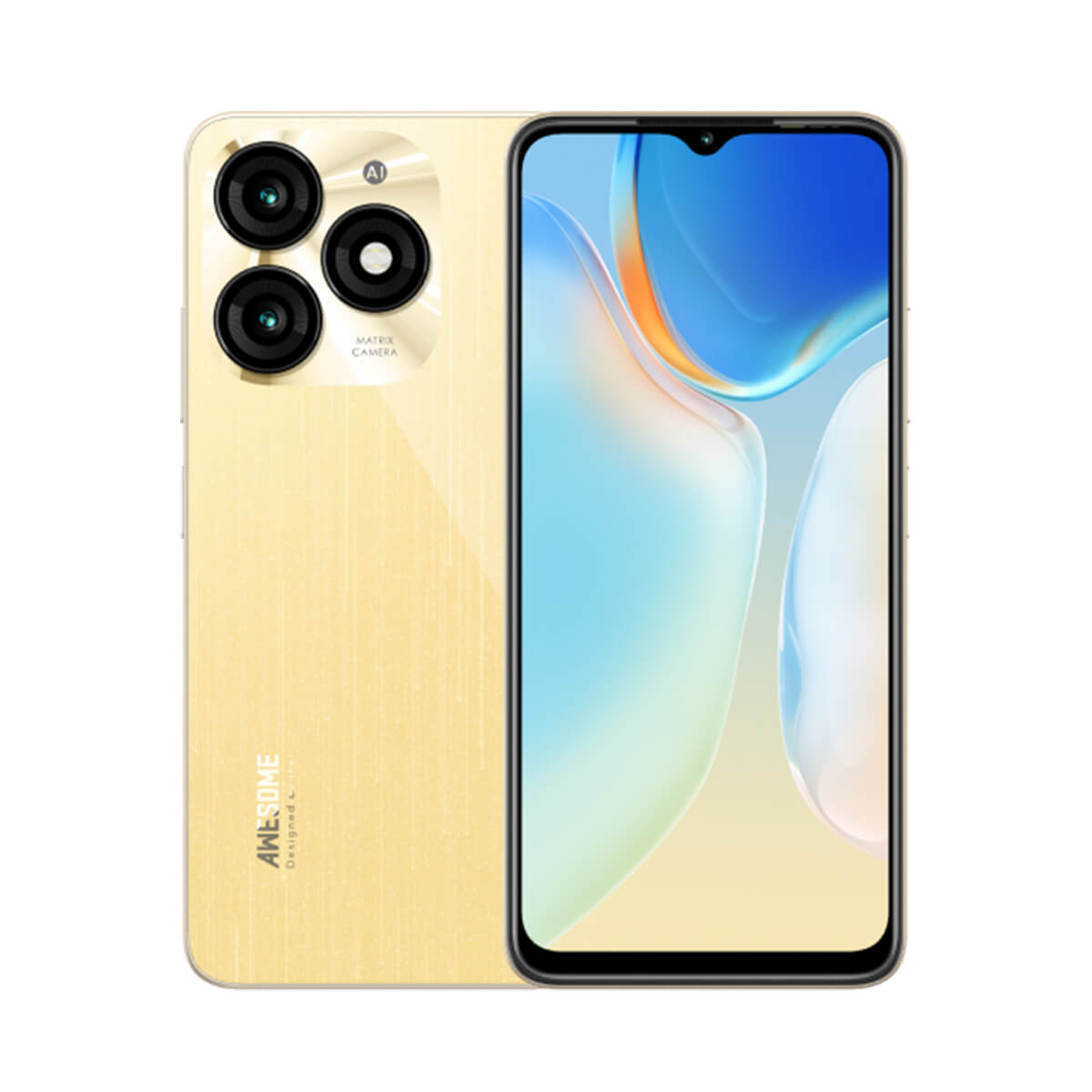 Itel A70 (4GB RAM + 256GB Memory) Brilliant Gold