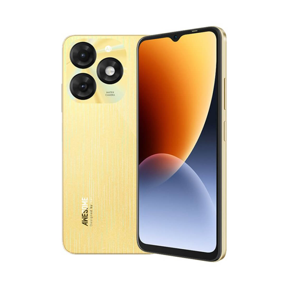 itel A70 4GB/256GB 本体　ゴールド Itel A70 (4GB RAM + 256GB Memory) Brilliant Gold