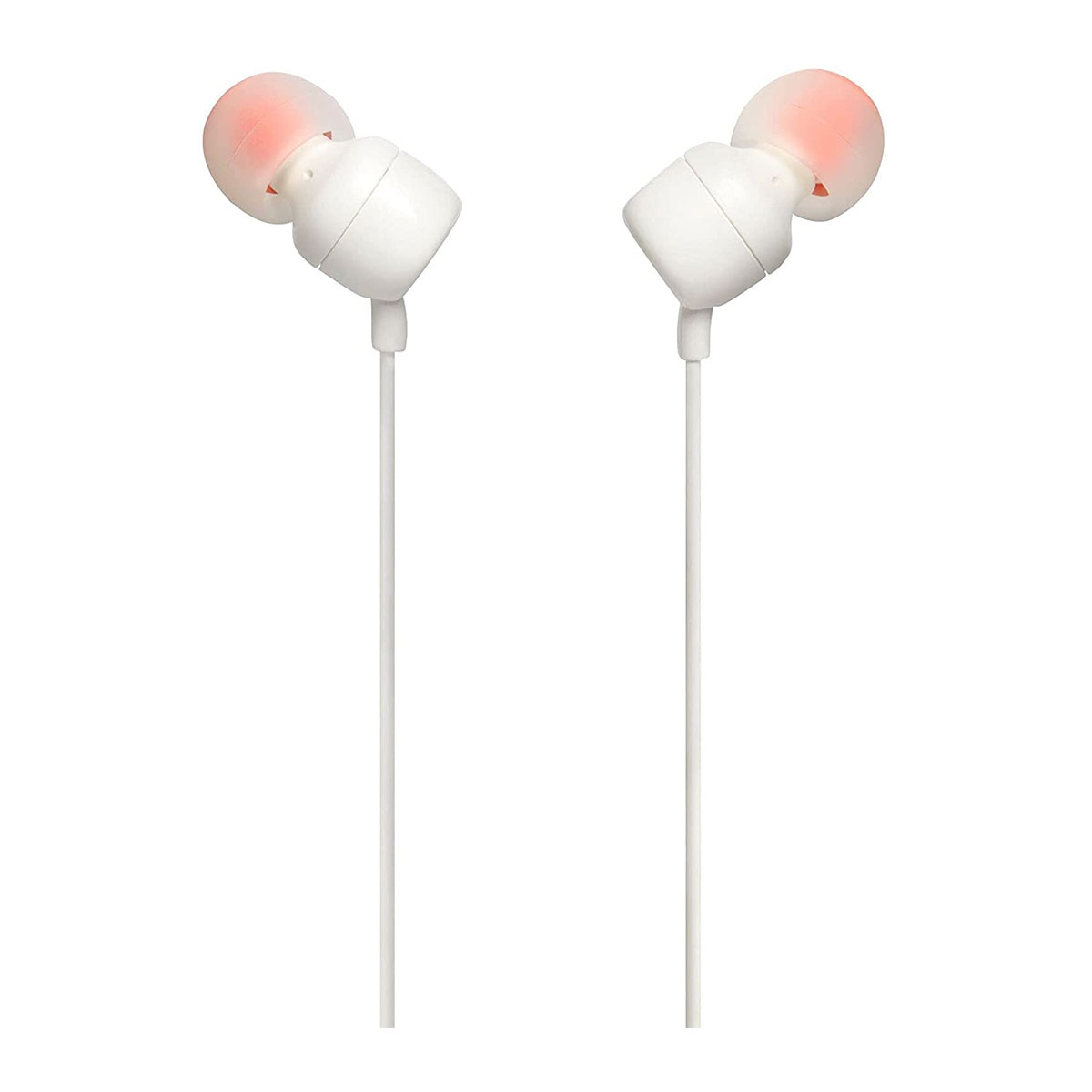Buy JBL Tune 110 Wired Earphones White in Kuwait