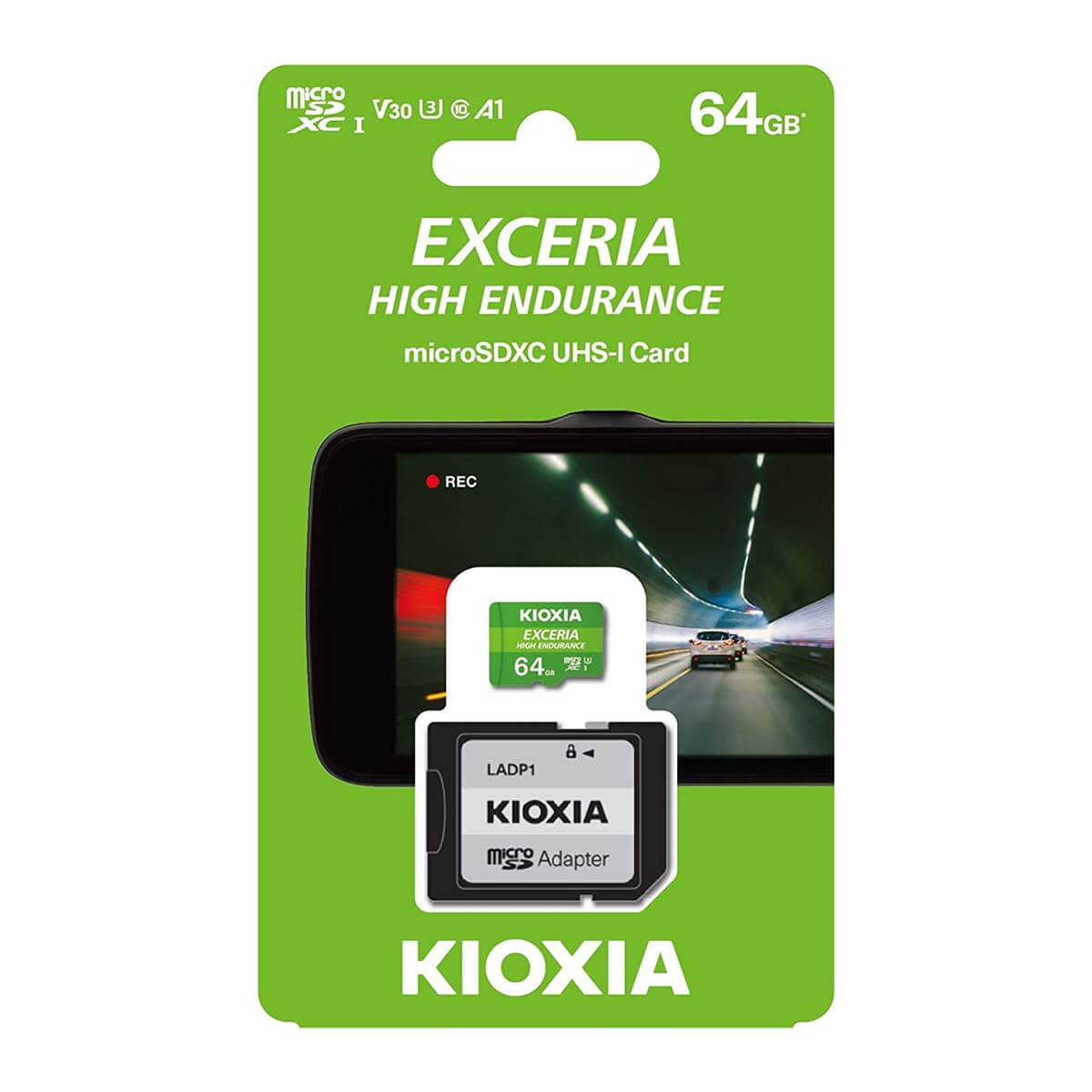 Thẻ nhớ microSD KIOXIA 64G EXCERIA G2 CL10 UHS-I U3 V30 Ghi hình 4K