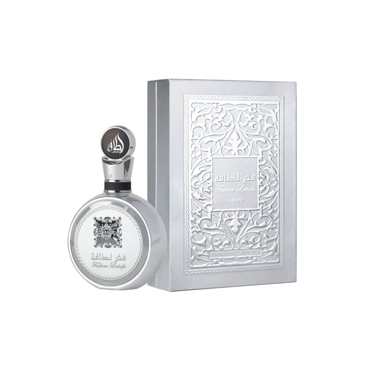 香水(女性用) Fakhar Lattafa SILVER Lattafa Fakhar Lattafa Platin Eau De Parfum 100ml