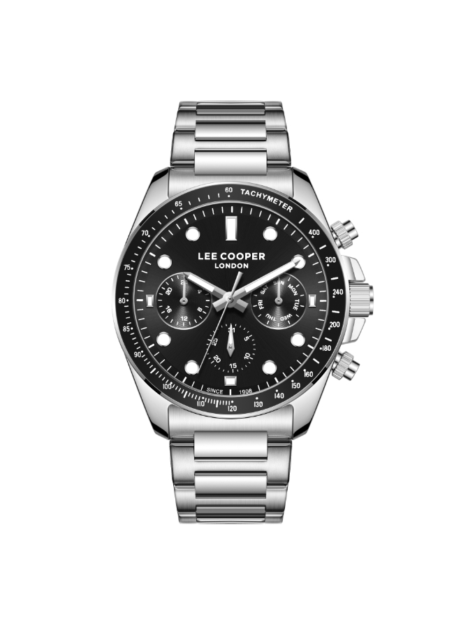 Lee Cooper Men's Multi Function Dark Blue Dial Watch - LC8215.39