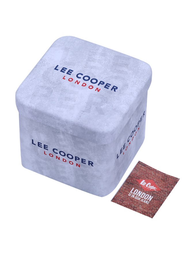 Orologio Uomo LEE COOPER Verde Scuro LC07997.370 – Cassa 42mm In Metallo, Movimento VX42E11, Impermeabile 5 ATM, Bracciale Acciaio - 5