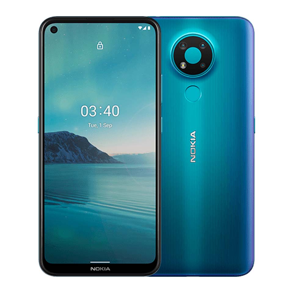 Buy Nokia 3.4 (4GB RAM + 64GB Memory) Blue in Kuwait