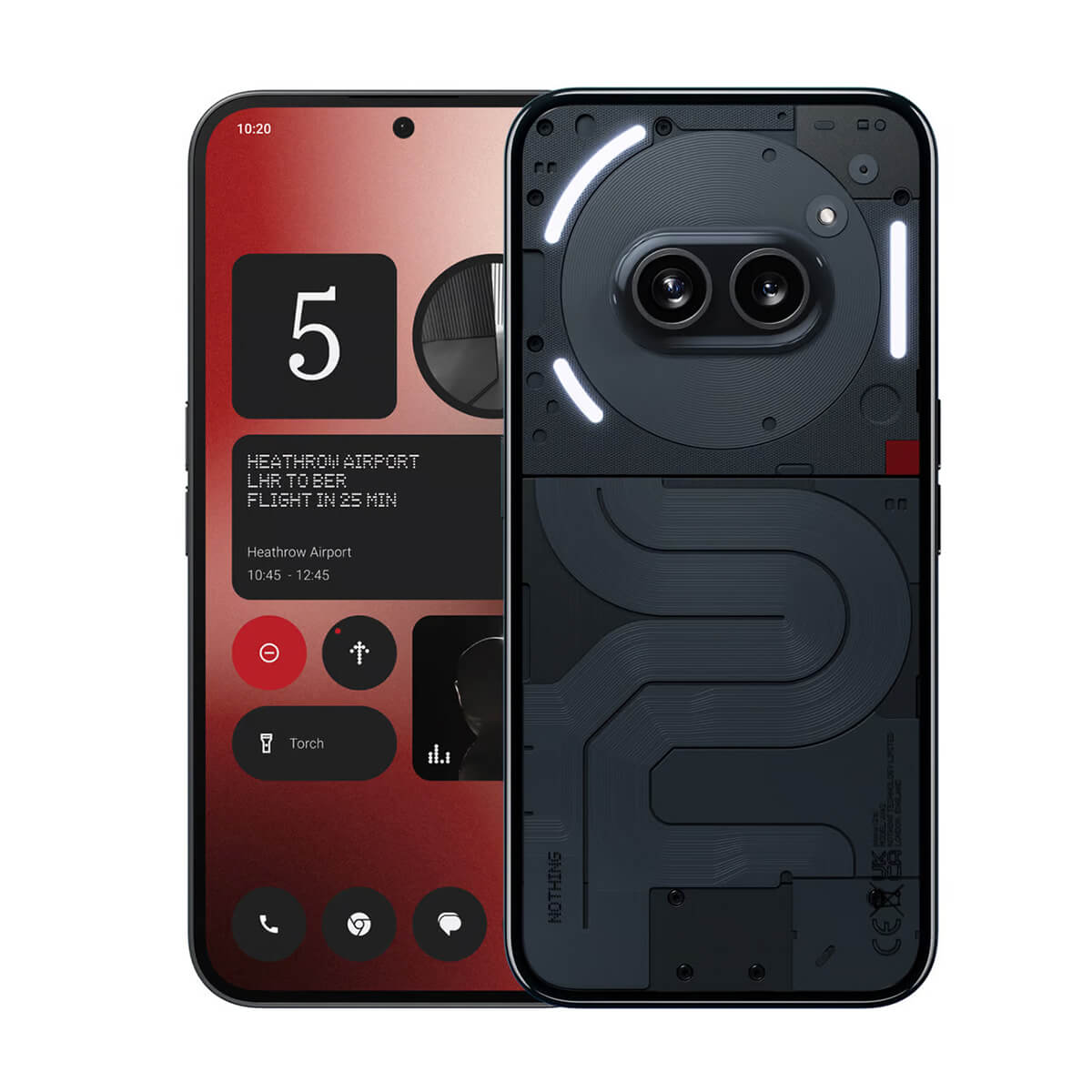 Nothing Phone 3a (12GB RAM + 256GB Memory) - Black