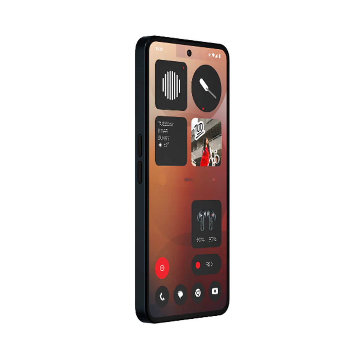 Nothing Phone 3a (8GB RAM + 128GB Memory) - Black