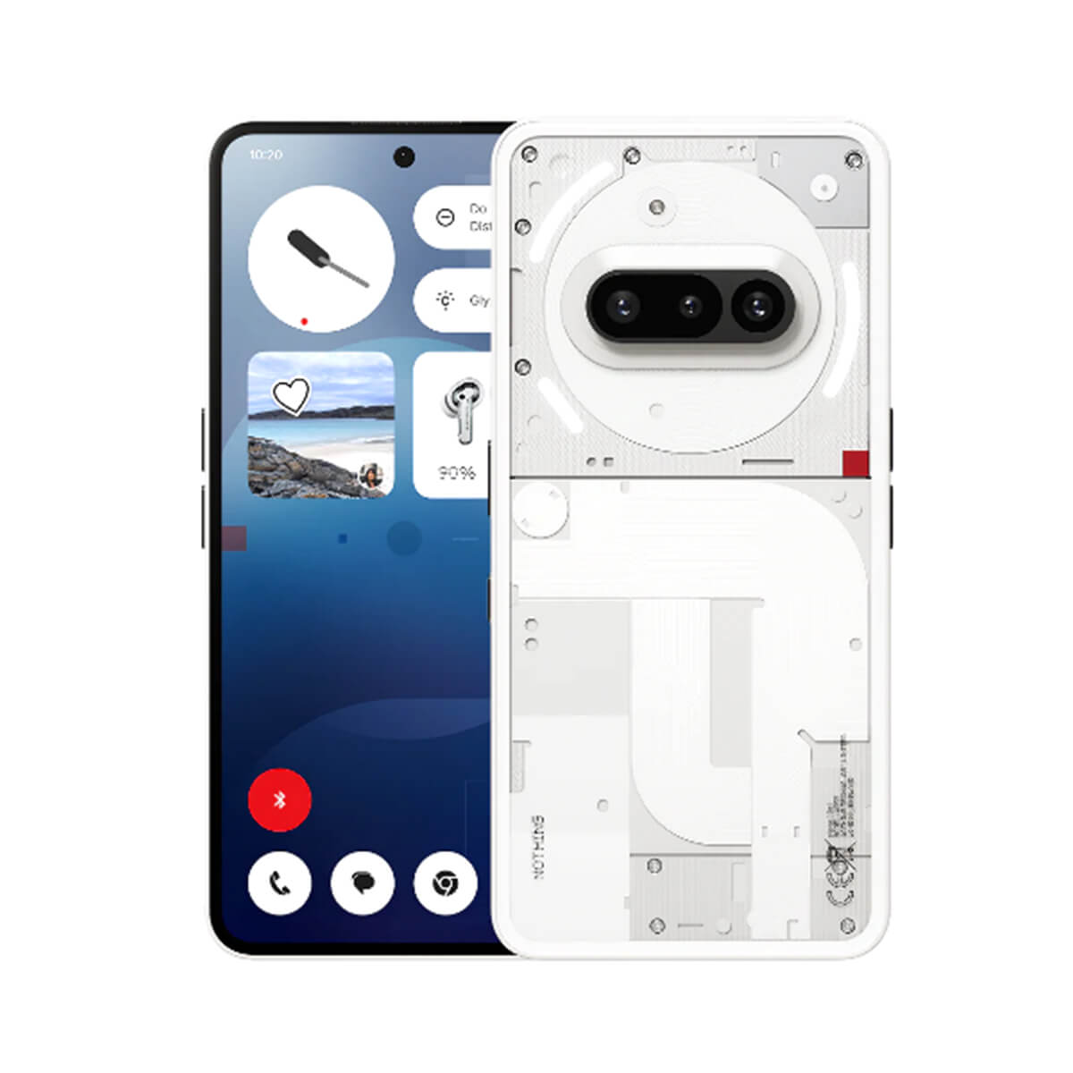 Nothing Phone 3a (12GB RAM + 256GB Memory) - White