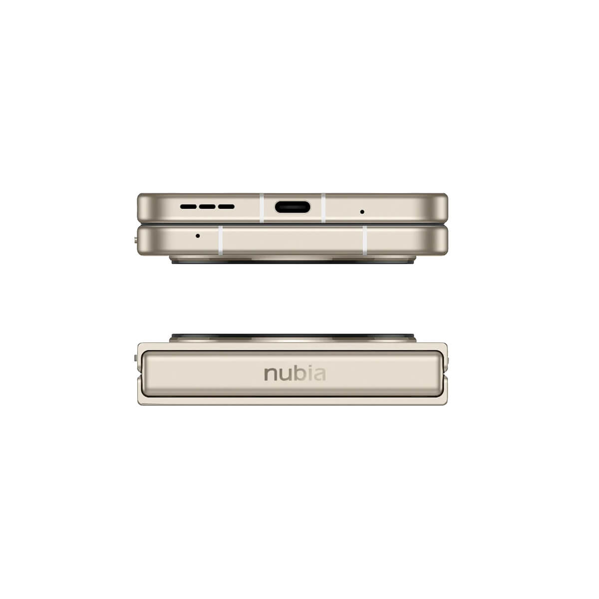 ZTE Nubia Flip 5G (8GB RAM + 256GB Memory) - Sunshine Gold