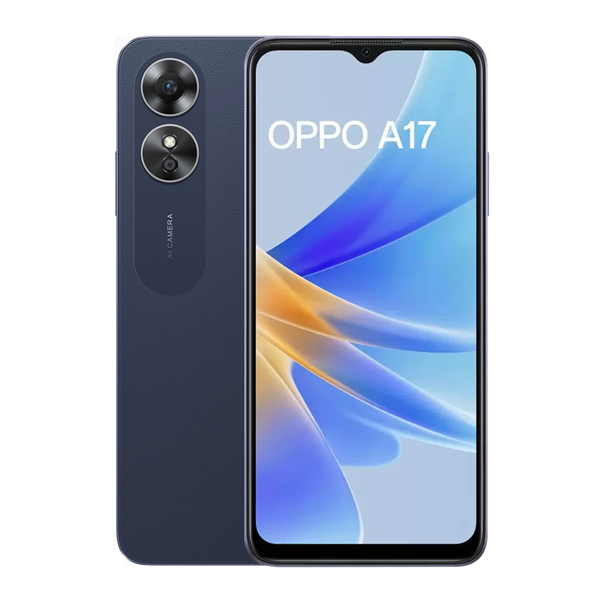 Buy Oppo A17 (4GB RAM + 64GB Memory) Midnight Black in Kuwait