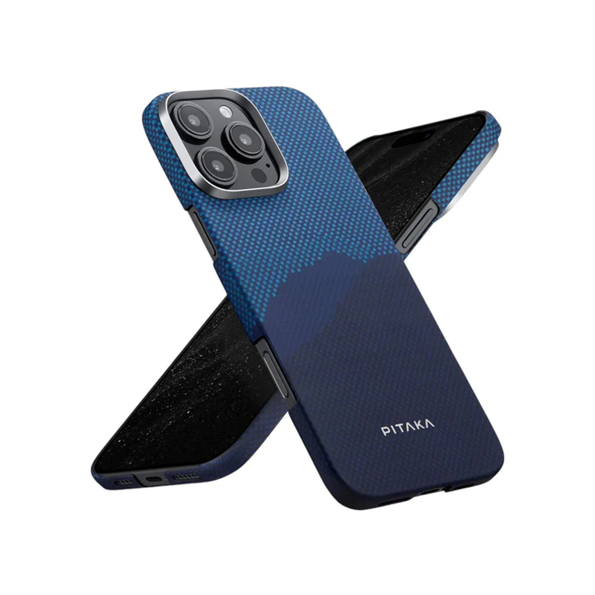 Pitaka Tactile Woven Case for iPhone 16 Pro Max - Over The Horizon
