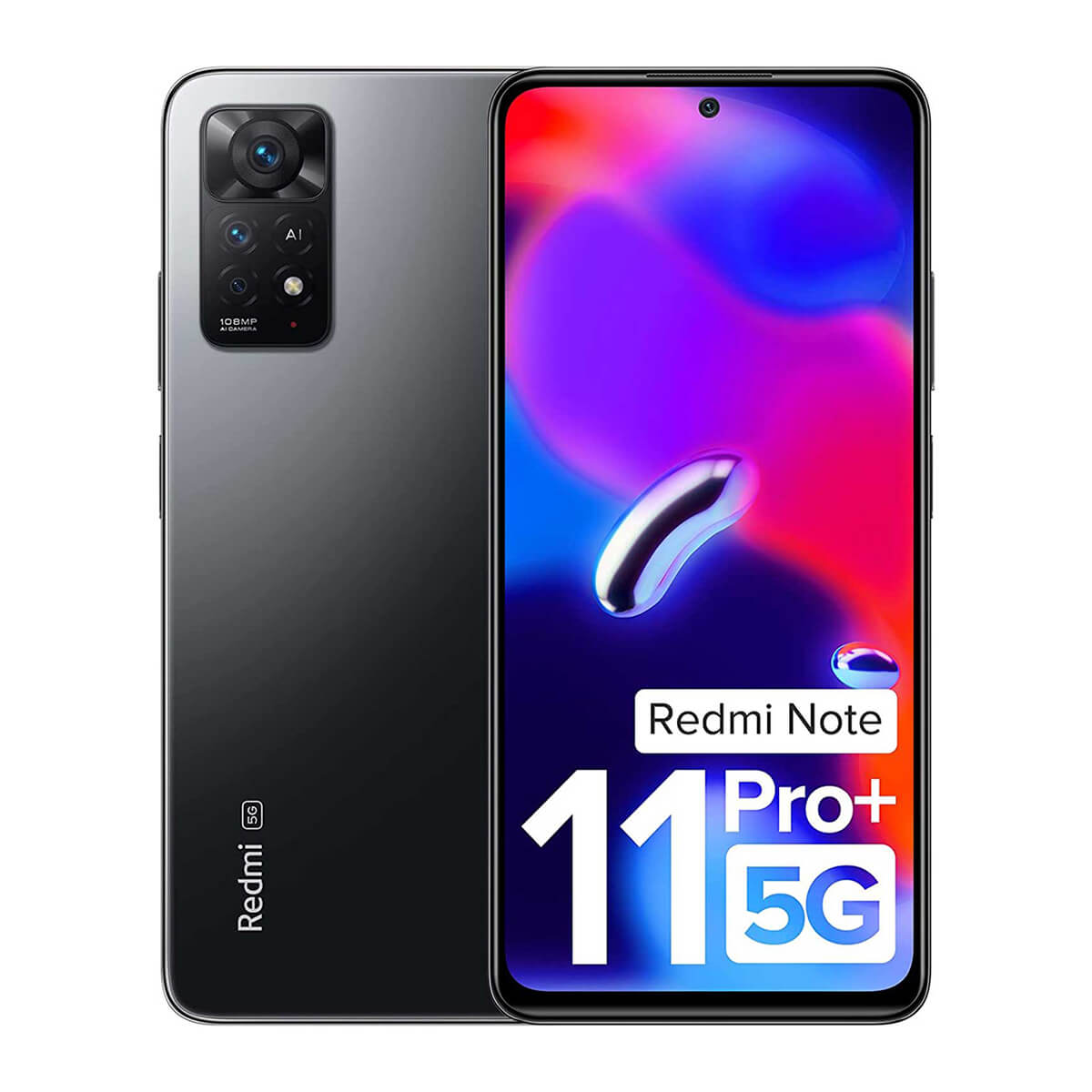 Redmi Note 11 Pro+ 5G Indian (8GB RAM + 128GB Memory) - Stealth Black