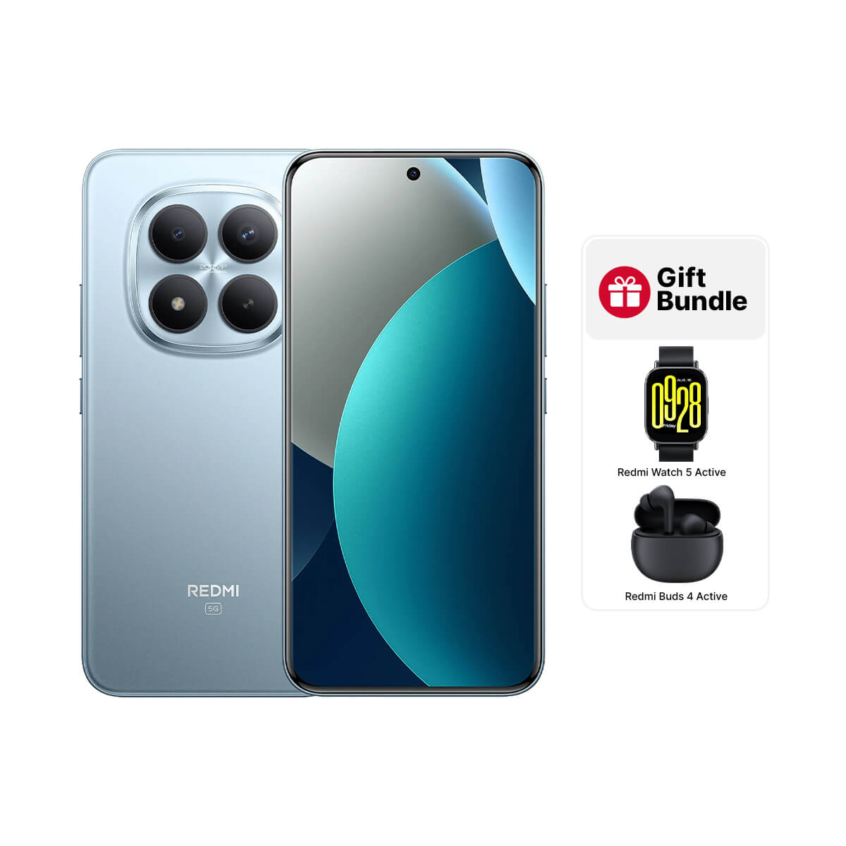 Redmi Note 15 Pro+ (12GB RAM + 512GB Memory) - Glacier Blue