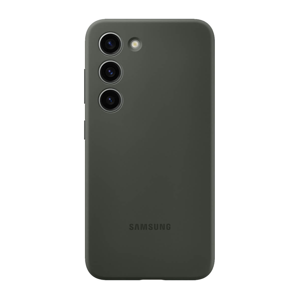 Buy samsung galaxy s23 silicone case green in kuwait