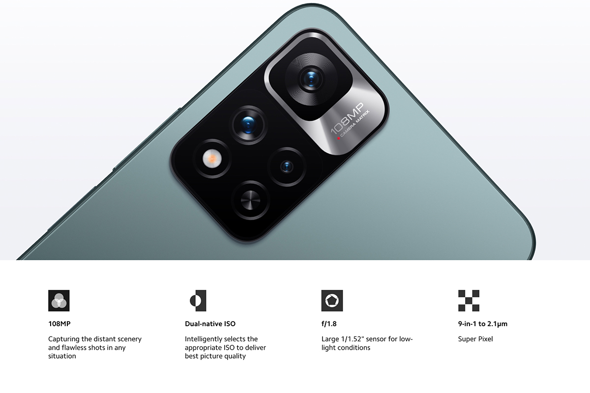 Buy Redmi Note 11 Pro+ 5G (8GB RAM + 128GB Memory) Graphite Gray in Kuwait