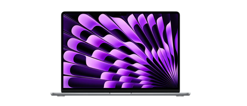 Apple MacBook Air M3 Chip 15-inch, 8GB RAM, 256GB SSD (MRYM3AB/A