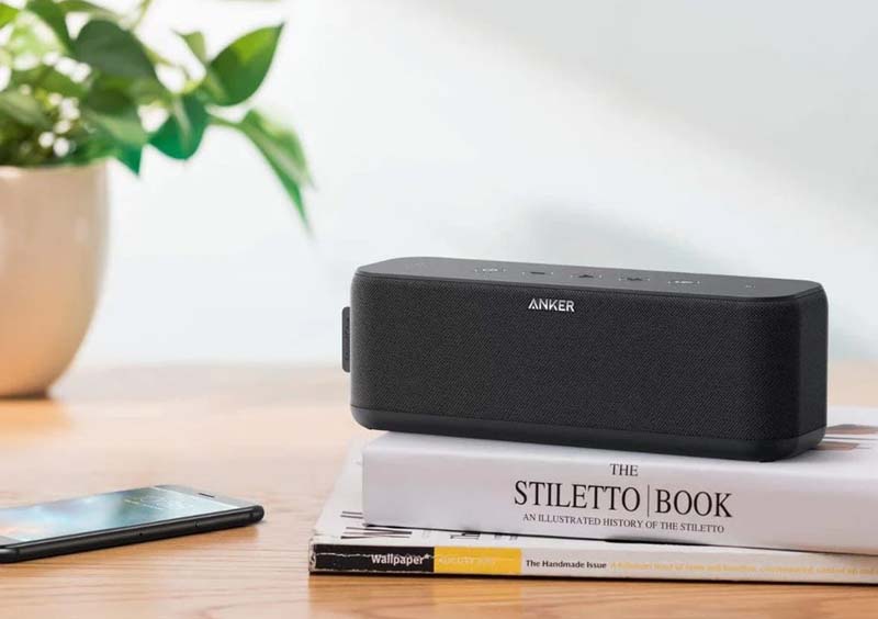 Anker Soundcore Boost Portable Waterproof Speaker - Black