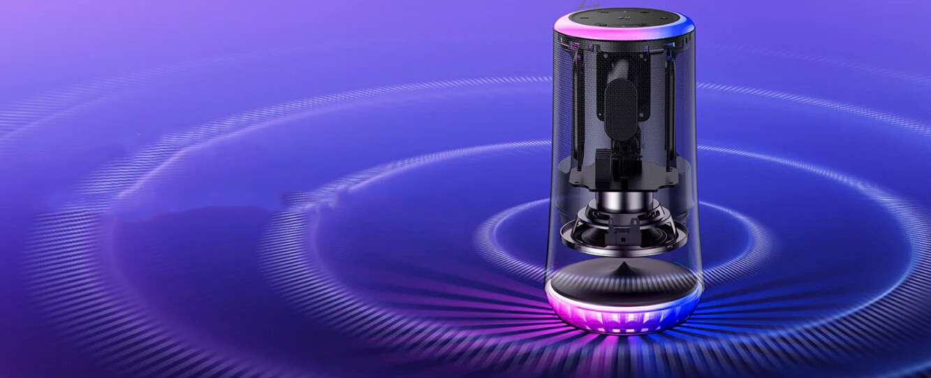 Anker Soundcore Glow Portable Bluetooth Speaker - Black