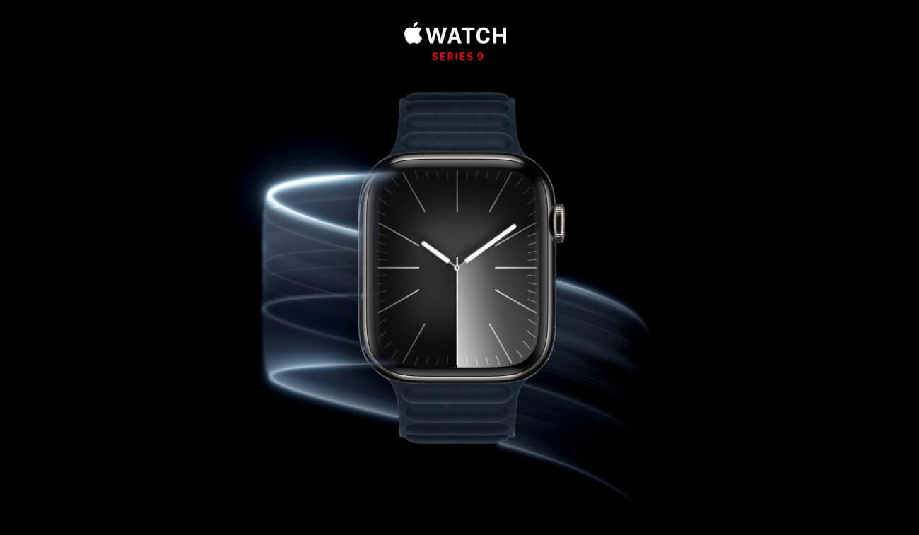 Apple Watch Series 9 45mm (GPS + Cellular) Midnight Aluminum Case 