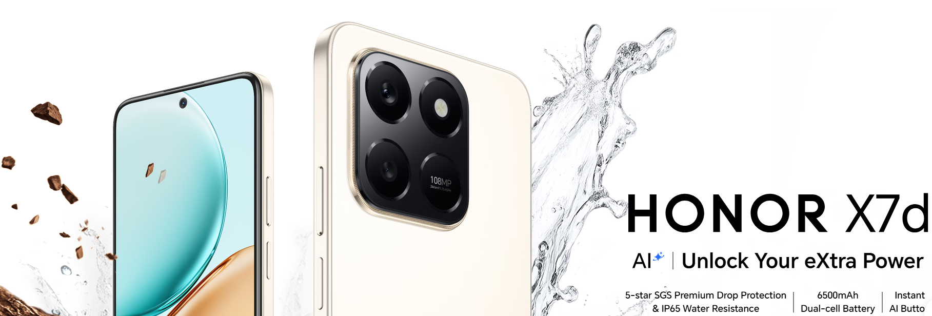 Honor X7d (8GB RAM + 256GB Memory) - Velvet Black