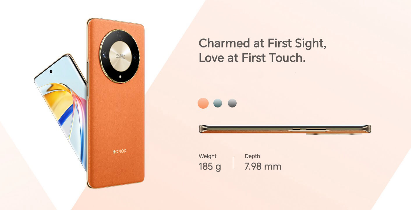 HONOR X9b 5G 12GB/256GB サンライズオレンジ 99% Honor X9B 5G Sunrise Orange 256GB + 12GB Dual-SIM Unlocked GSM NEW