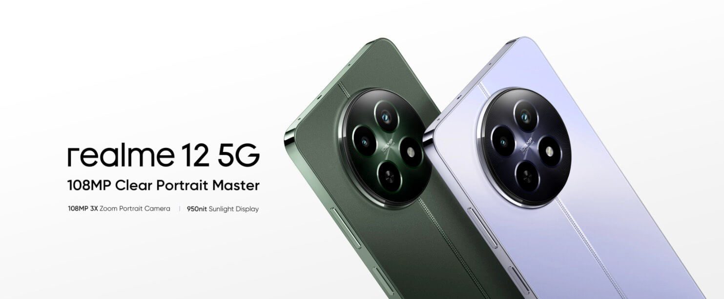 Realme 12 5G (8GB RAM + 256GB Memory) - Twilight Purple