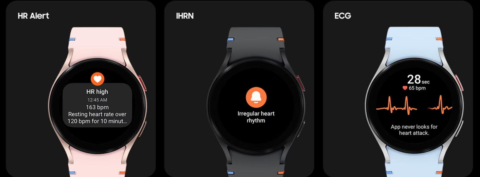 Galaxy Watch Active Heart Rate Monitor Galaxy Watch Active