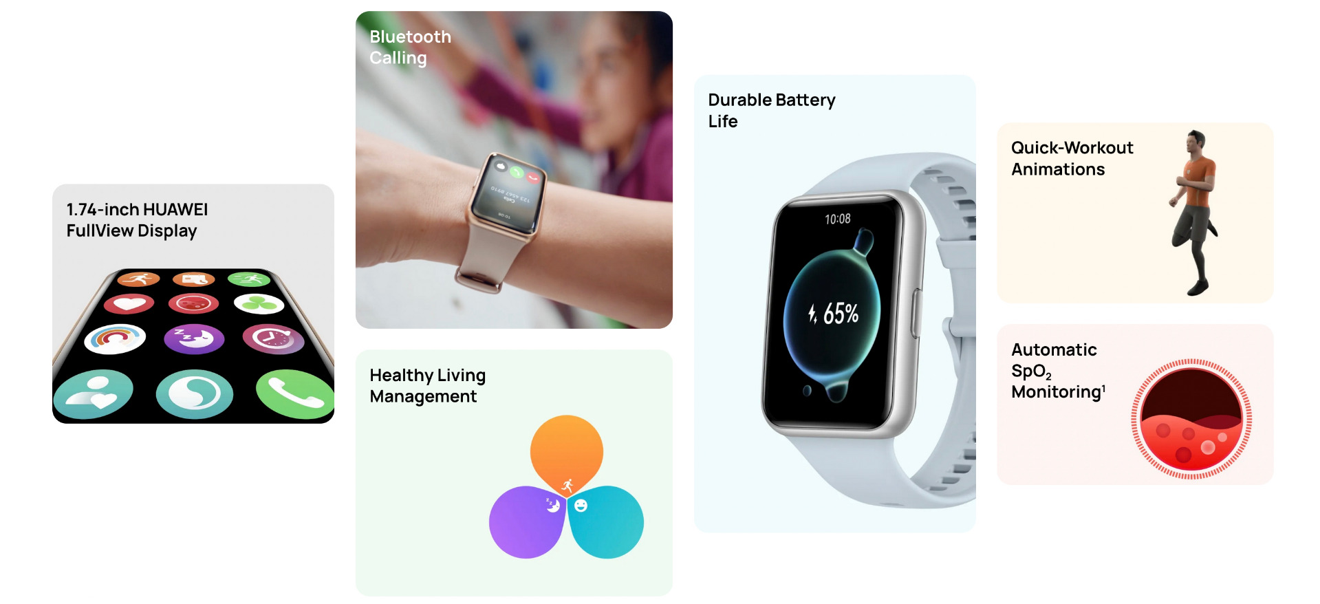 Buy Huawei Watch Fit 2 Active Edition Midnight Black in Kuwait