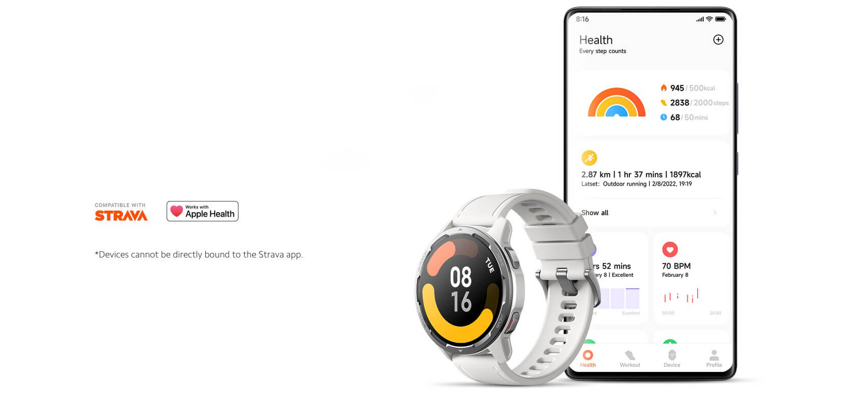 Buy Xiaomi Watch S1 Active Smartwatch Ocean Blue in Kuwait