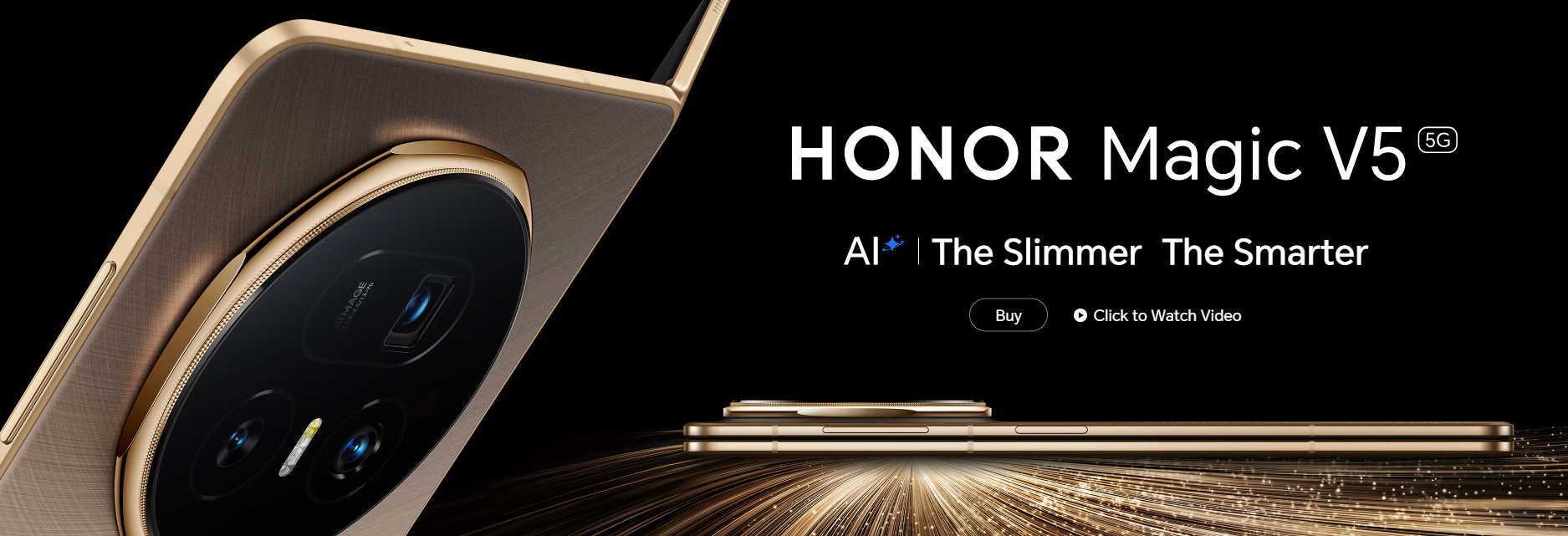 Honor Magic V5 (16GB RAM + 512GB Memory) - White