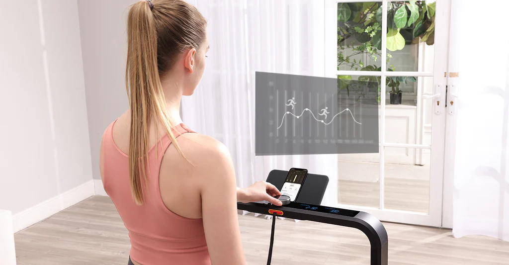 Buy Kingsmith WalkingPad X21 Double Fold Treadmill TRX21F (Joined Xiaomi) in Kuwait
